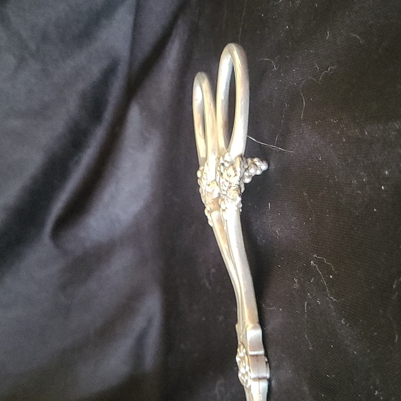 Vintage Antique Sterling Silver Fruit Scissors - Picture 4 of 6